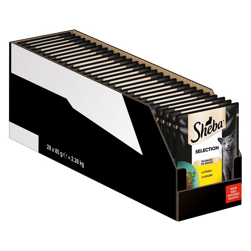 Bitiba Sheba Variazioni Buste 28 x 85 g Umido per gatto Economico