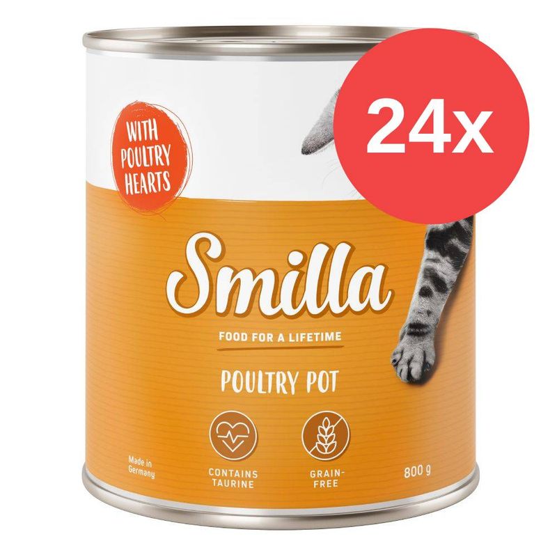 Bitiba Fai scorta Smilla Delizie al Pollo 24 x 800 g Alimento umido per gatti
