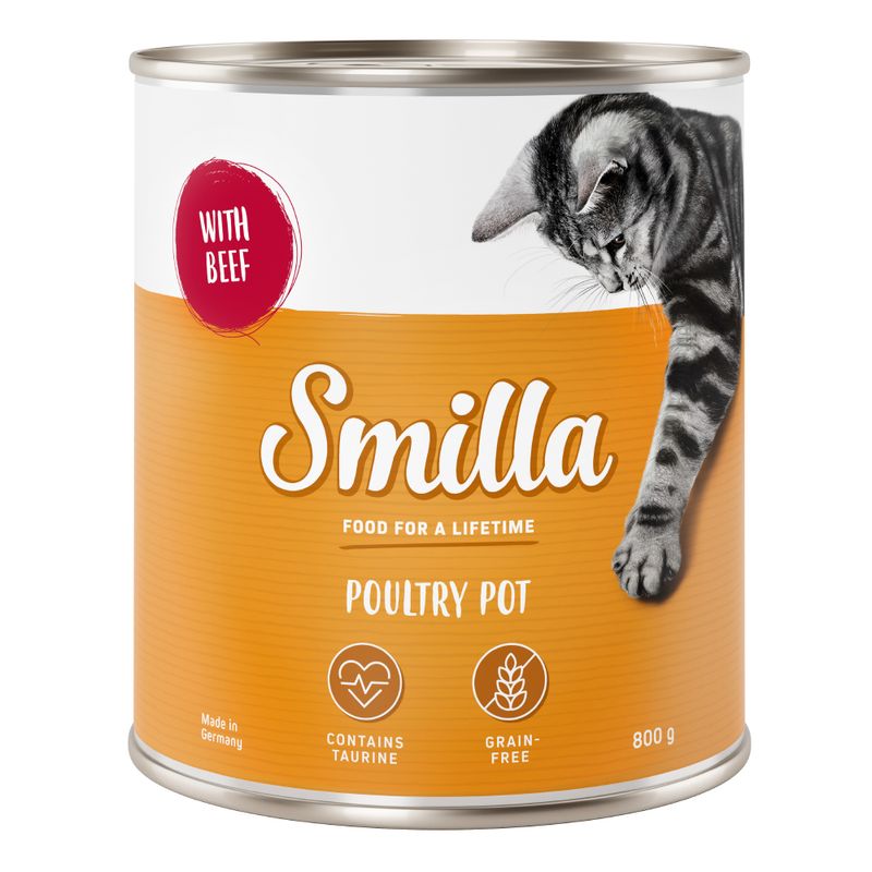 Bitiba Fai scorta Smilla Delizie al Pollo 24 x 800 g Alimento umido per gatti Outlet