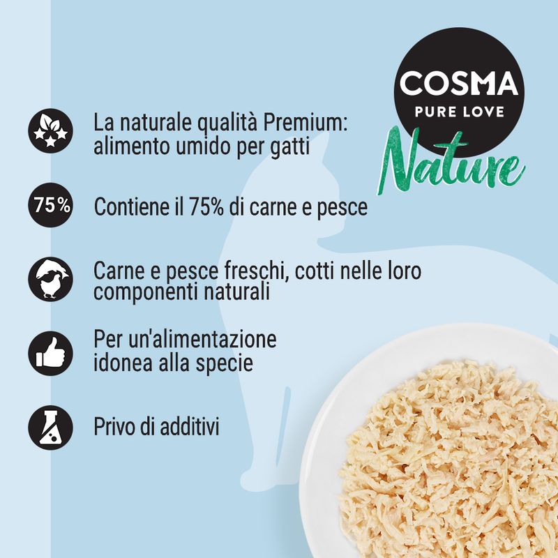 Bitiba Fai scorta Cosma Nature 12 x 70 g Saldi