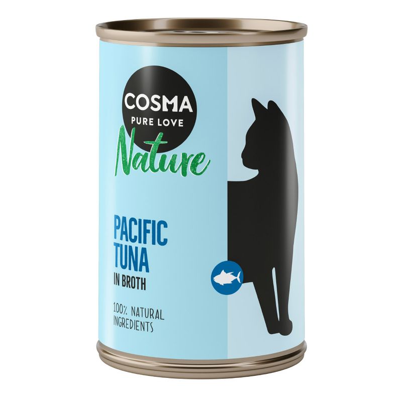 Bitiba Fai scorta Cosma Nature 12 x 140 g Alimento umido per gatti Offerte