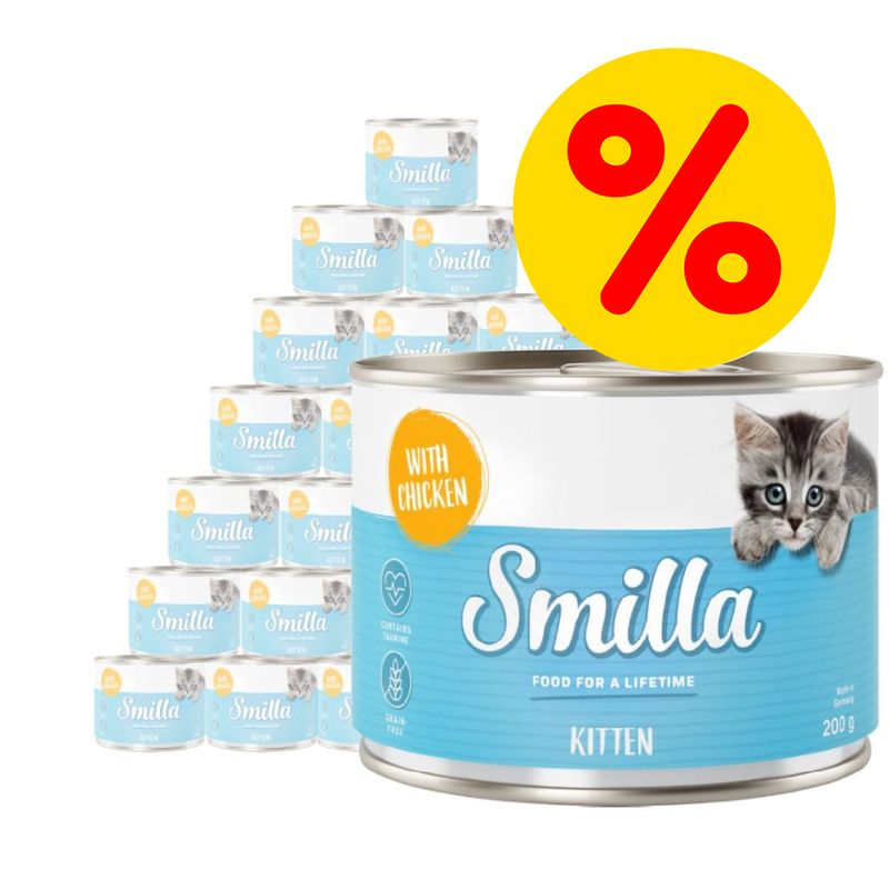Bitiba Fai scorta Smilla Kitten 24 x 200 g Alimento umido per gatti