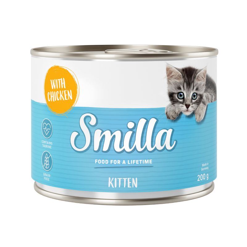 Bitiba Fai scorta Smilla Kitten 24 x 200 g Alimento umido per gatti Vendita Calda