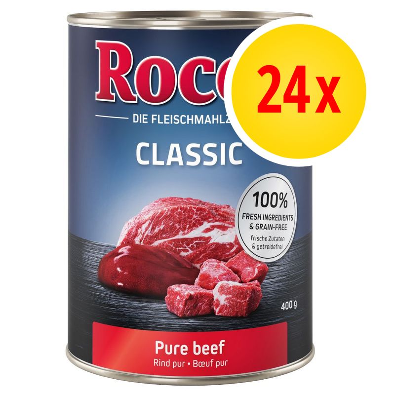 Bitiba Fai scorta Rocco Classic 24 x 400 g Alimento umido per cani
