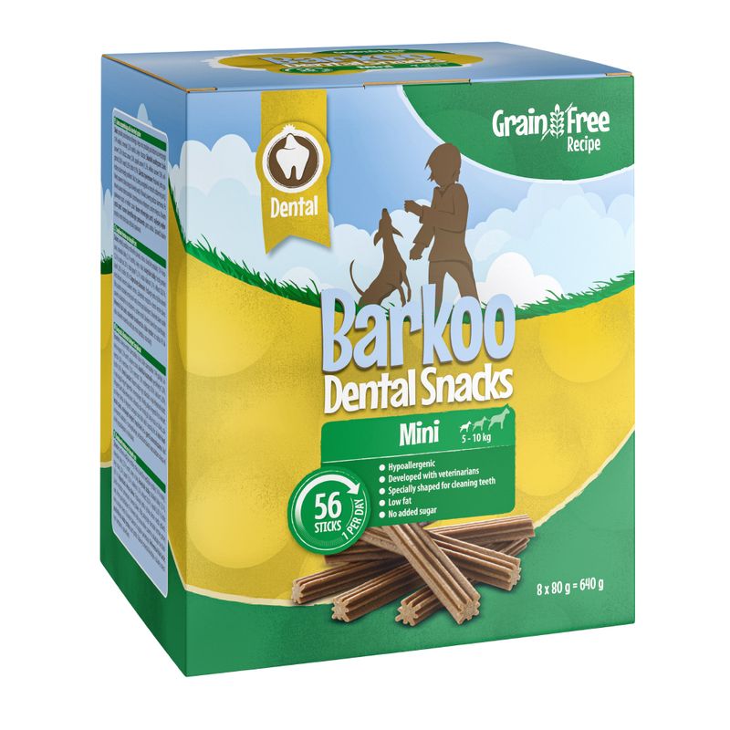 Bitiba Fai scorta Barkoo Dental Snack - Ricetta SENZA CEREALI Nuova