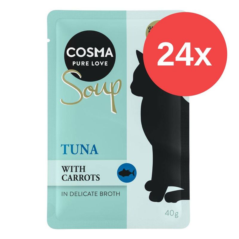 Bitiba Fai scorta Cosma Soup 24 x 40 g Alimento umido per gatti