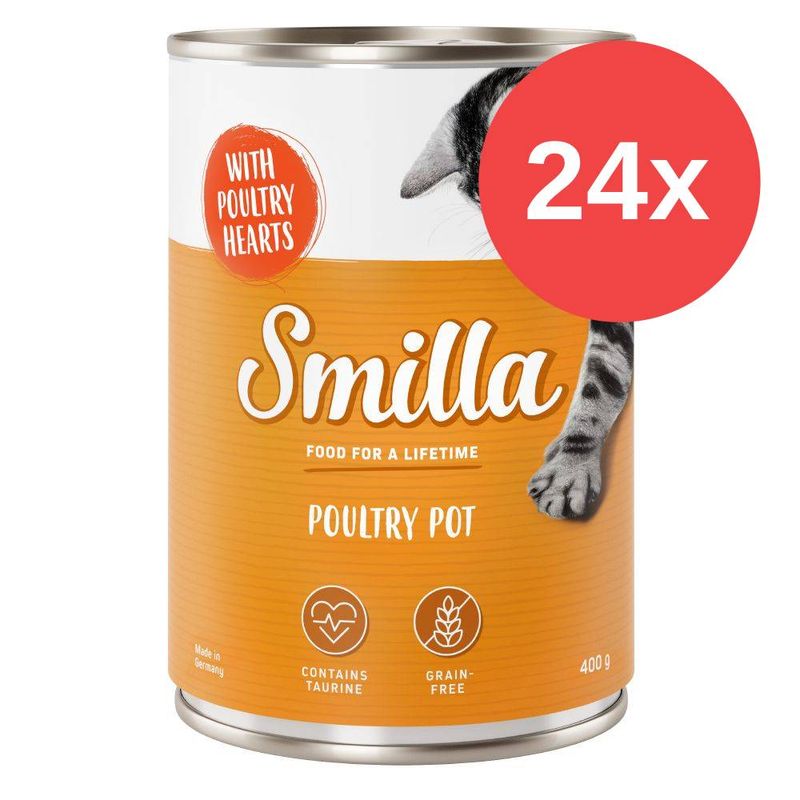 Bitiba Fai scorta Smilla Delizie al Pollo 24 x 400 g Alimento umido per gatti