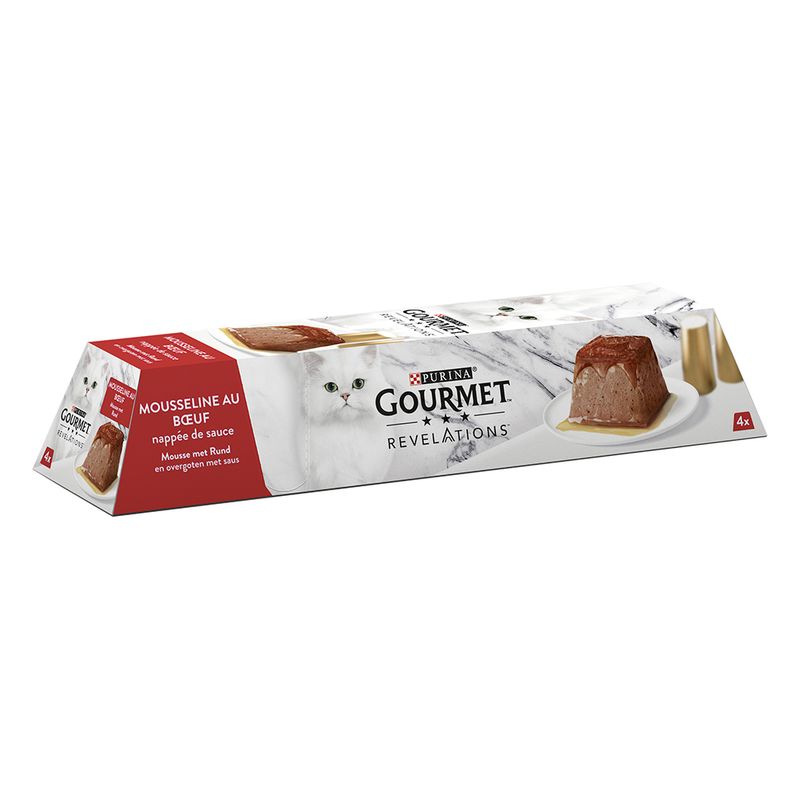 Bitiba Fai scorta Gourmet Revelations Mousse 12 x 57 g Alimento umido per gatti Spedizione Gratuita