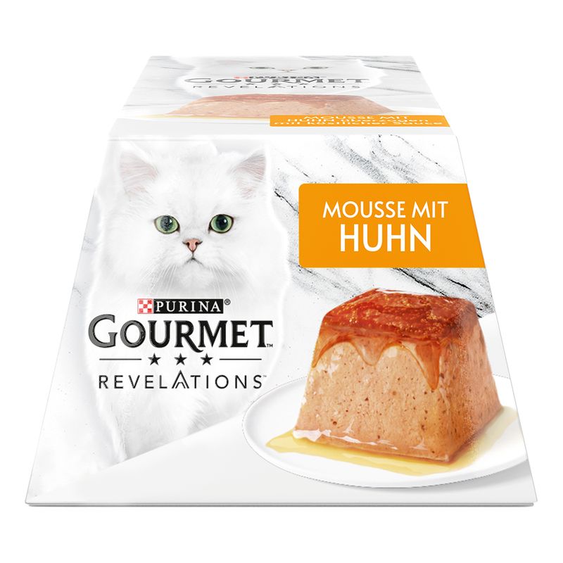 Bitiba Fai scorta Gourmet Revelations Mousse 12 x 57 g Alimento umido per gatti Spedizione Gratuita