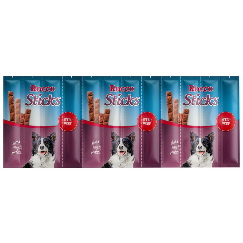 Bitiba Fai scorta Rocco Sticks 3 x 12 pz Snack cane Fino al 60% di sconto