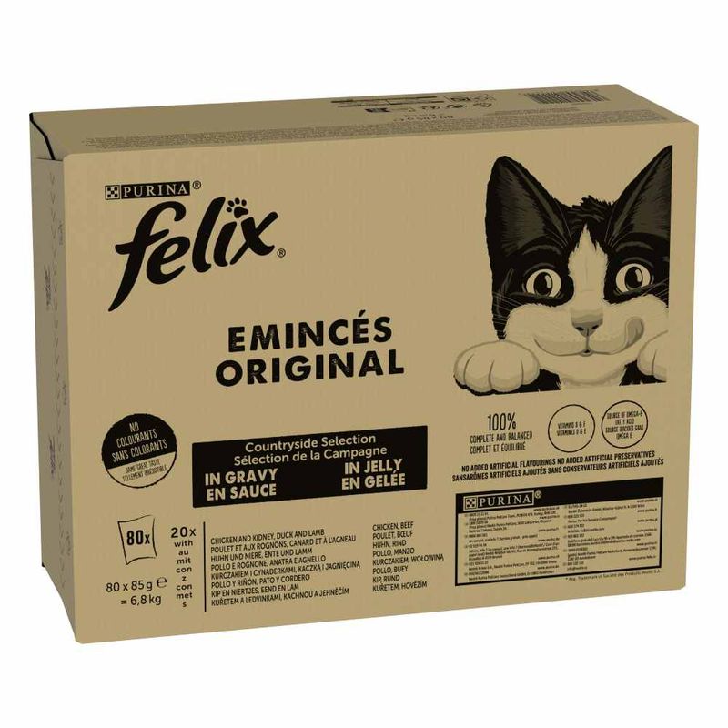 Bitiba Felix Classic 80 x 85 g Alimento umido per gatti Fino Al -60%