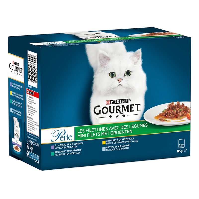 Bitiba Fai scorta Gourmet Perle Selezione mista 24 x 85 g umido per gatti Sottocosto