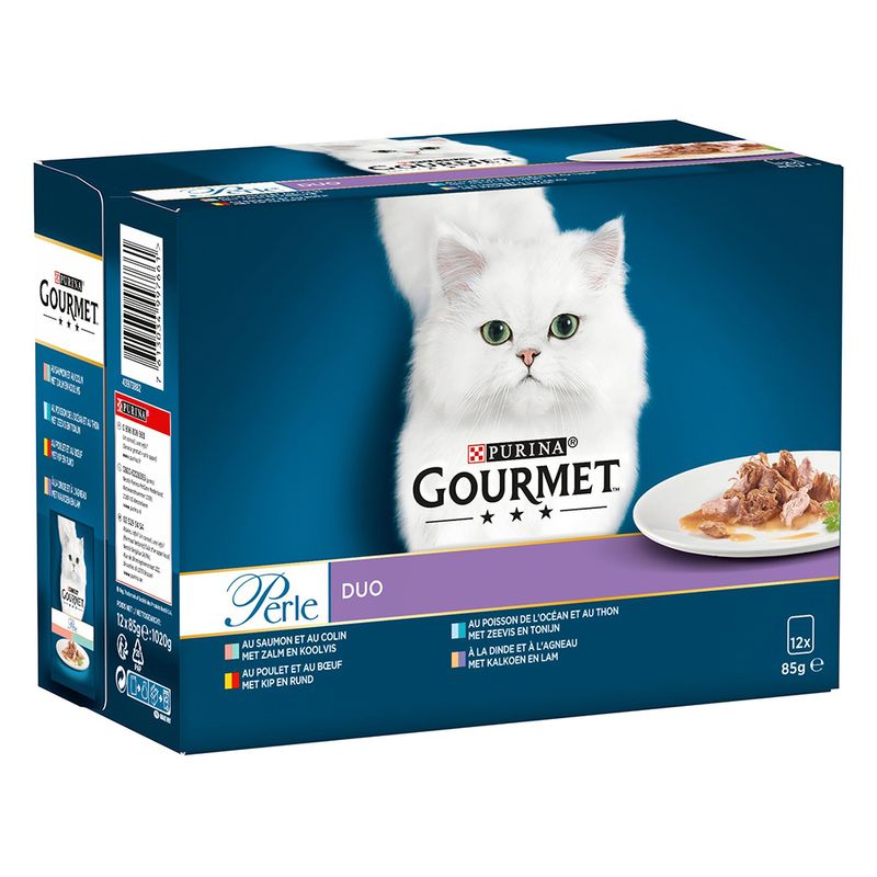 Bitiba Fai scorta Gourmet Perle Selezione mista 24 x 85 g umido per gatti Sottocosto