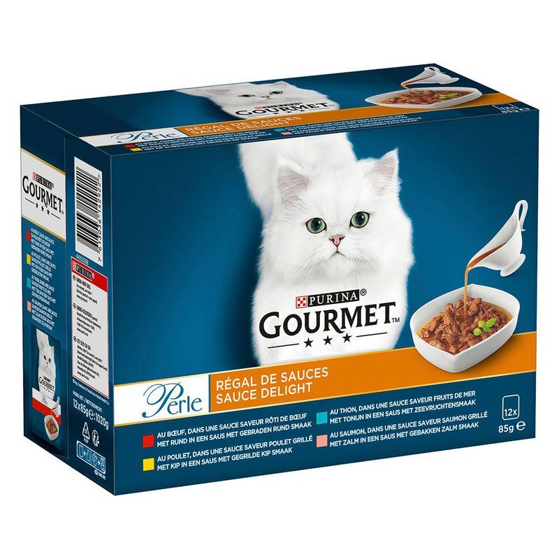 Bitiba Fai scorta Gourmet Perle Selezione mista 24 x 85 g umido per gatti Sottocosto