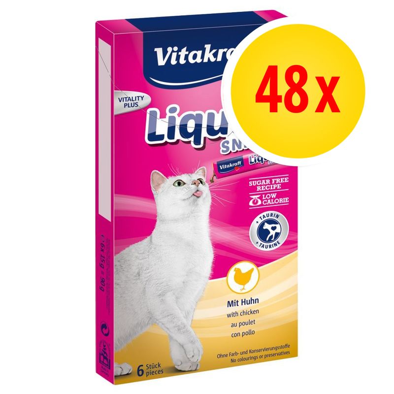 Bitiba Vitakraft Cat Liquid Snack 48 x 15 g