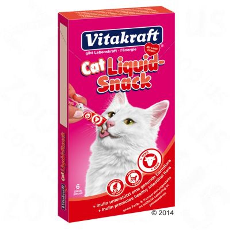 Bitiba Vitakraft Cat Liquid Snack 48 x 15 g Convenienza