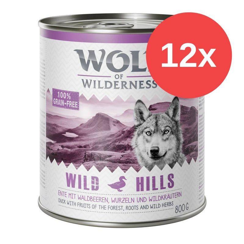 Bitiba Fai scorta Wolf of Wilderness Adult 12 x 800 g umido per cane