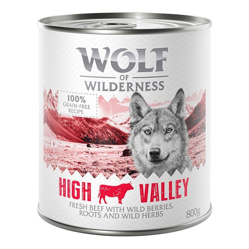 Bitiba Fai scorta Wolf of Wilderness Adult 12 x 800 g umido per cane Sconto