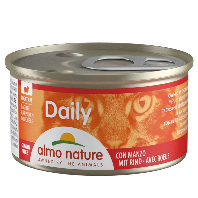 Bitiba Almo Nature Daily Menu 24 x 85 g Alimento umido per gatti Offerta