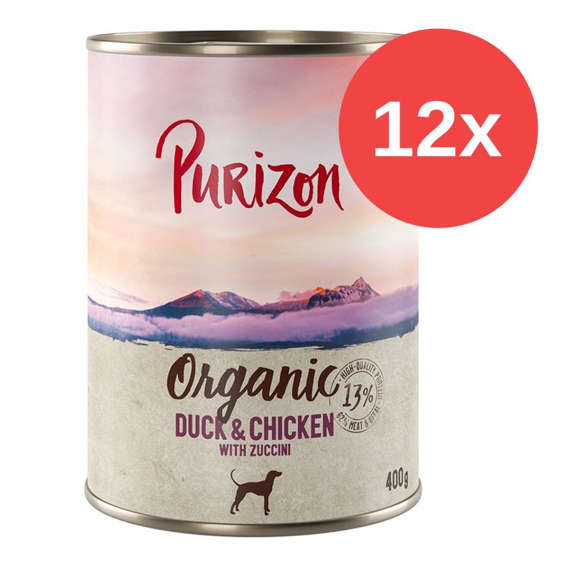 Bitiba Purizon Organic 12 x 400 g Umido per cane
