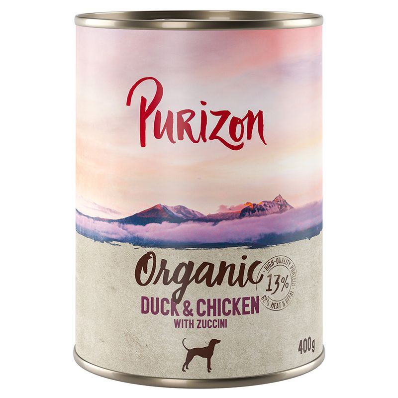 Bitiba Purizon Organic 12 x 400 g Umido per cane Saldi Di Fabbrica