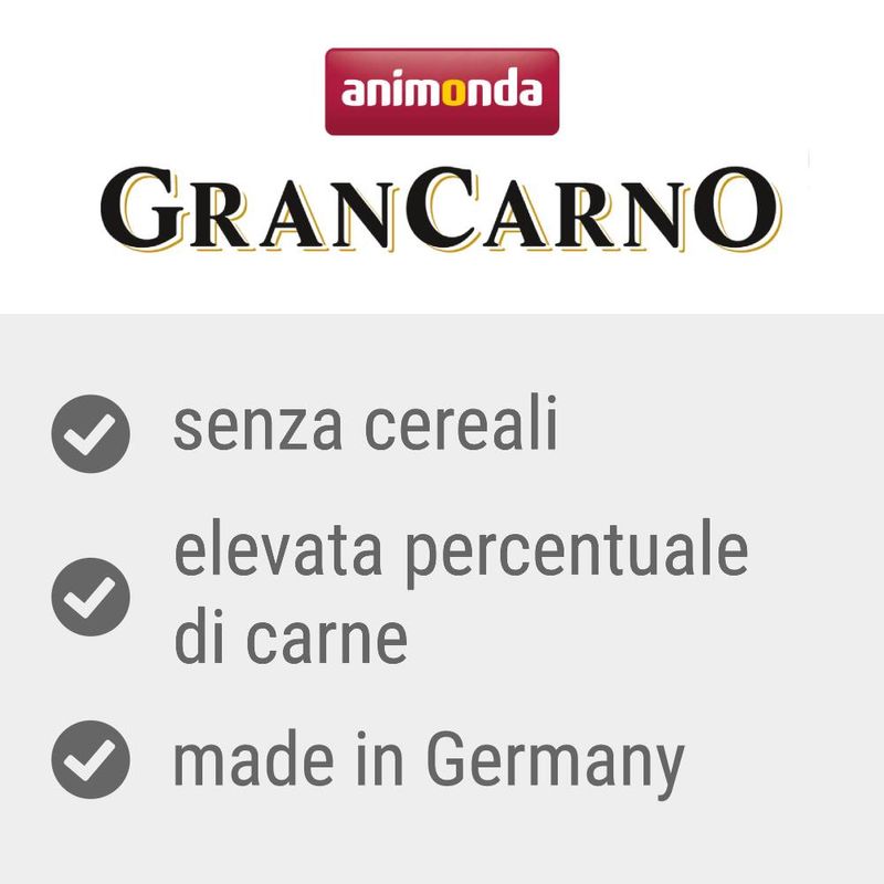 Bitiba animonda GranCarno Adult 48 x 400 g Pacco misto Umido per cane 2025