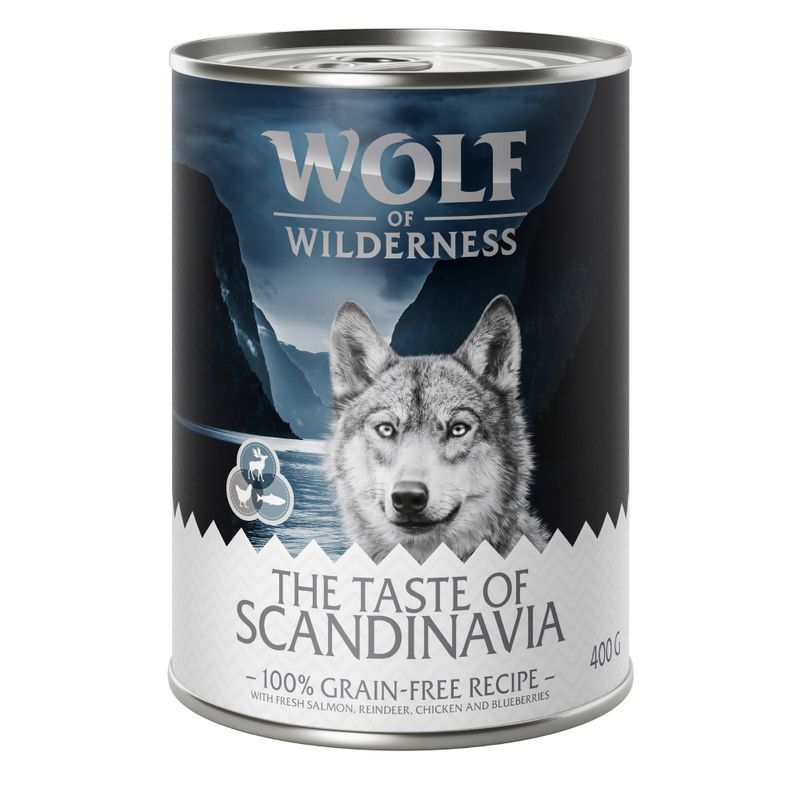 Bitiba Provalo Set misto Wolf of Wilderness 6 x 400 g Italy