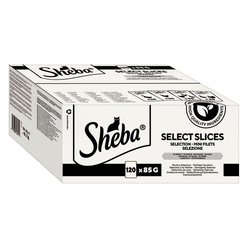 Bitiba Sheba Variazioni Buste 120 x 85 g Umido per gatto Italia