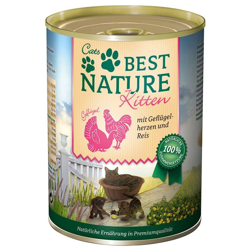 Bitiba Fai scorta Best Nature Kitten 12 x 400 g In Linea