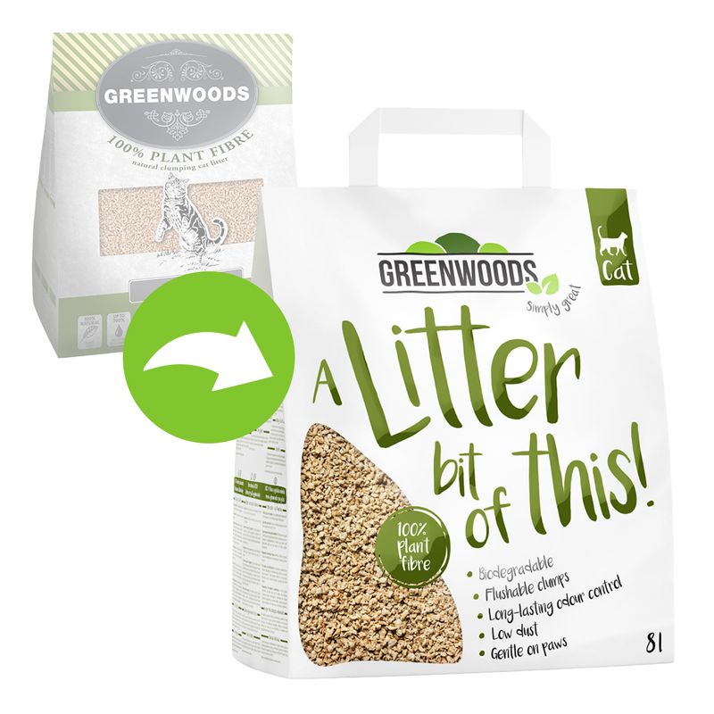 Bitiba Lettiera vegetale Greenwoods Plant Fibre Offerte