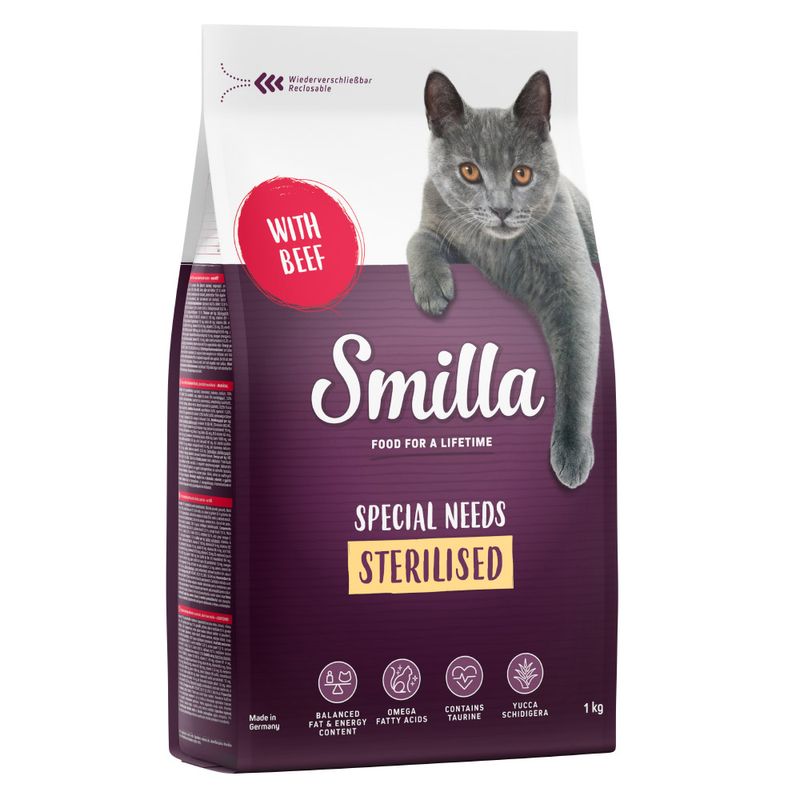 Bitiba Smilla Adult Sterilised Manzo Crocchette per gatti