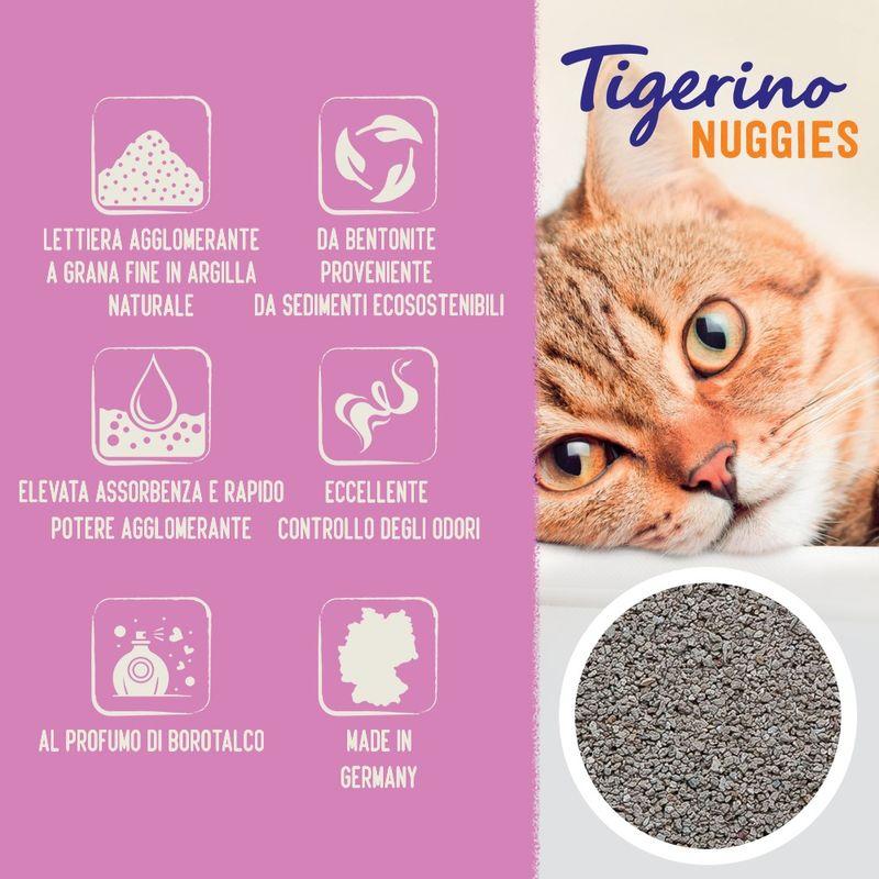 Bitiba Lettiera Tigerino Nuggies a grana fine - borotalco Moda