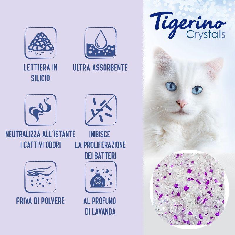 Bitiba Lettiera Tigerino Crystals Lavanda Qualità