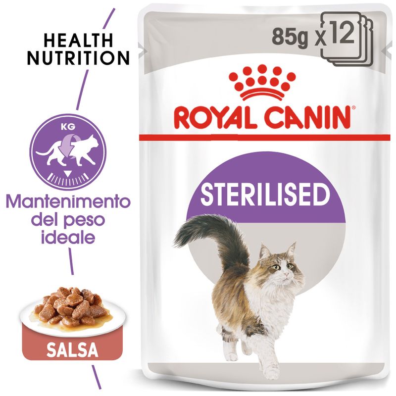 Bitiba Royal Canin Sterilised umido in Salsa per gatti Promozione