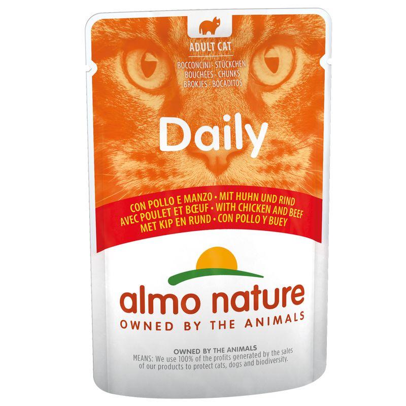 Bitiba Almo Nature Daily Menu 24 x 70 g Alimento umido per gatto Spedizione Gratuita