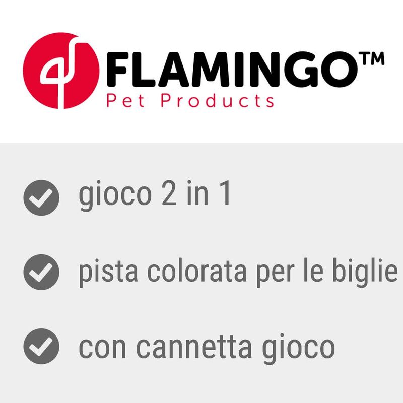Bitiba Gioco per gatti Flamingo Tibo Qualità Garantita