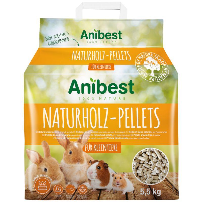 Bitiba Lettiera per roditori Anibest Pellet in Legno Naturale