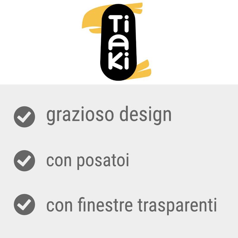 Bitiba Mangiatoia per uccelli TIAKI In Linea