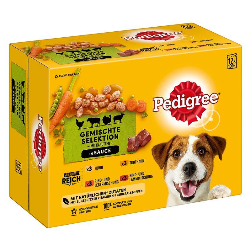 Bitiba Multipack Pedigree in Salsa umido cane Negozi Online