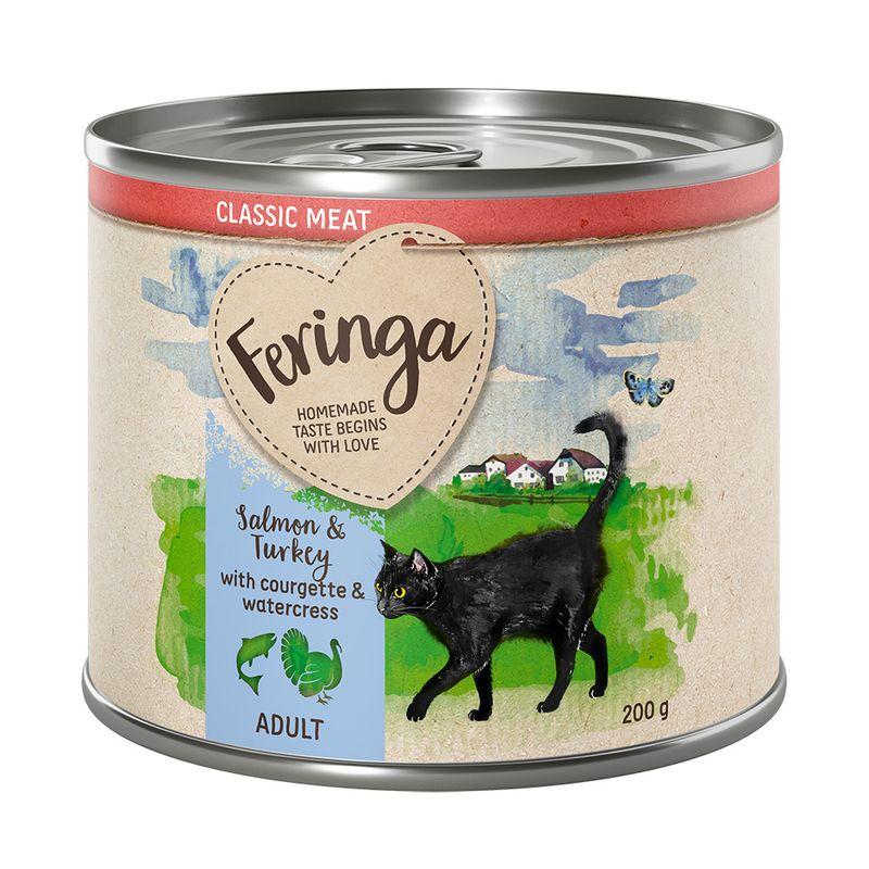 Bitiba Feringa Classic Meat 6 x 200 g Pacco misto umido per gatto Affare Del Giorno
