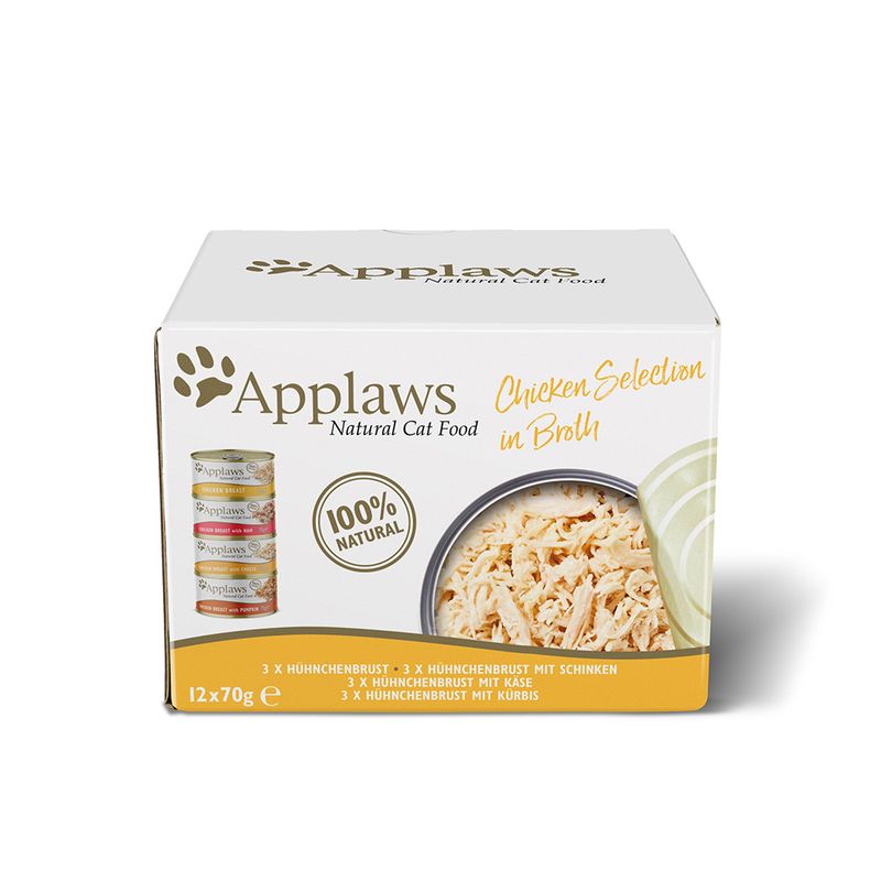 Bitiba Applaws Multipack 12 x 70 g Alimento umido per gatti Prezzo Ridotto