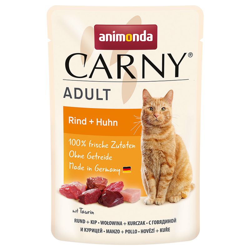 Bitiba Provalo animonda Carny Buste Multipack 8 x 85 g umido per gatti Sottocosto