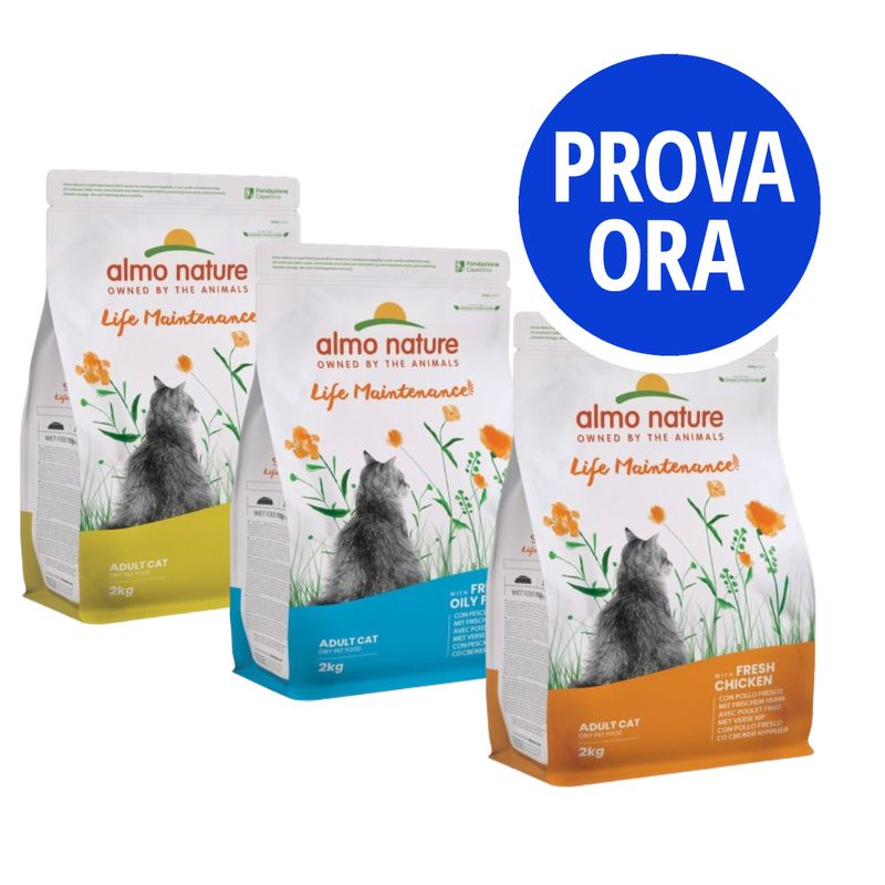 Bitiba Set prova 3 x 2 kg Almo Nature Holistic Adult Presa