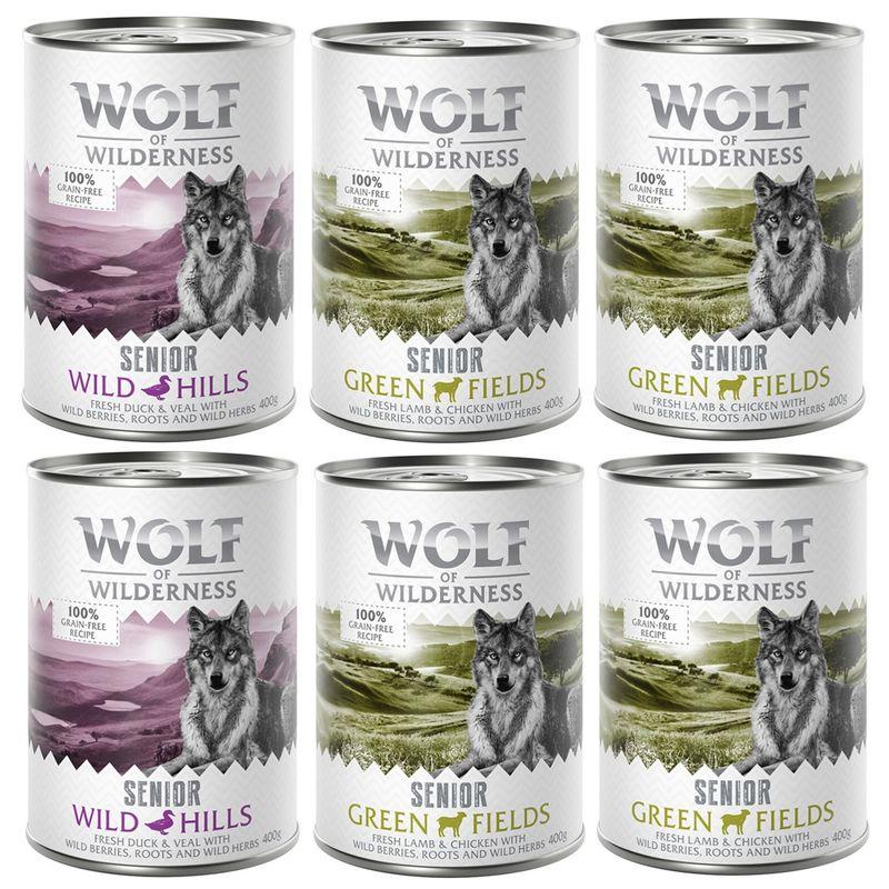 Bitiba Provalo Wolf of Wilderness Senior umido per cane Offerta