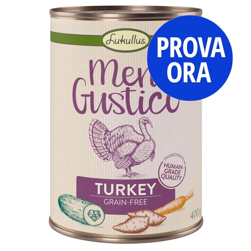 Bitiba Lukullus Menu Gustico Pacco misto umido per cani