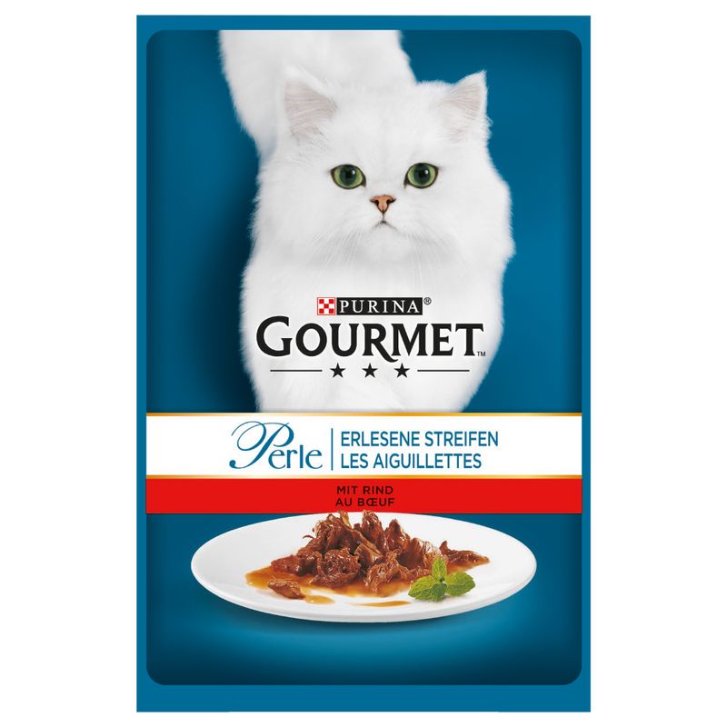 Bitiba Provalo Gourmet Perle 8 x 85 g Alimento umido per gatti Vendita Calda