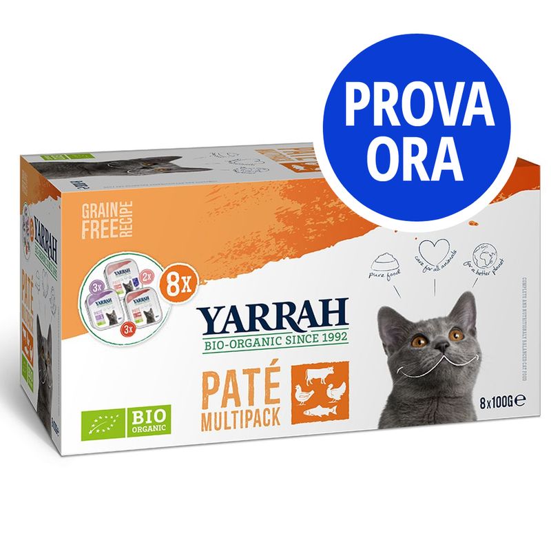Bitiba Provalo Yarrah Bio Paté 8 x 100 g Vendita Economica