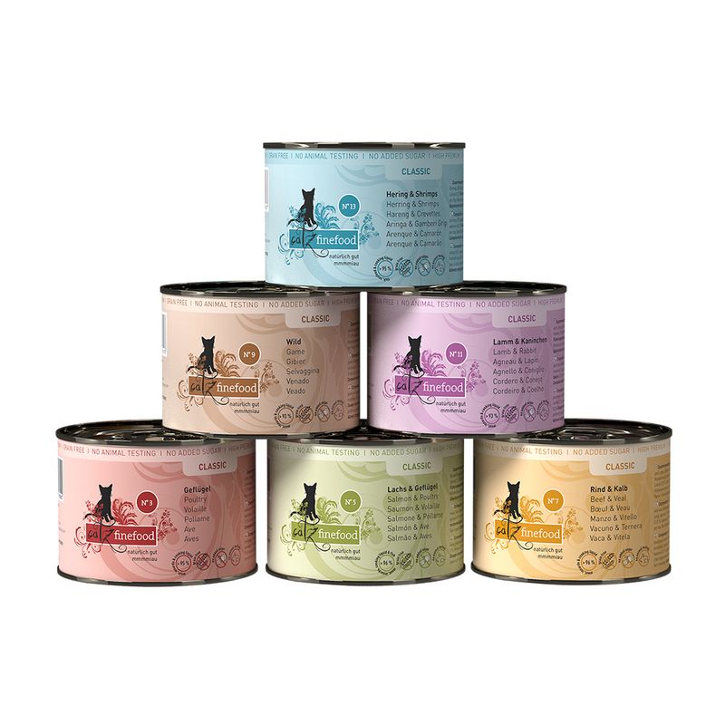 Bitiba Provalo catz finefood 6 x 200 g umido gatto Moda