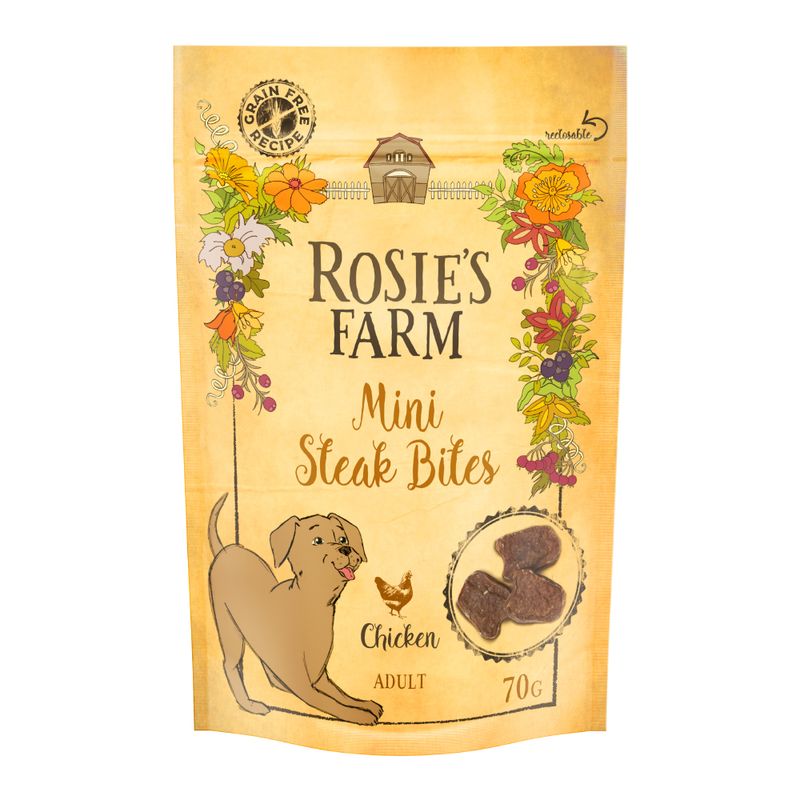 Bitiba Provalo Set misto Rosie's Farm Snacks "Mini Steak Bites" Flash Sale