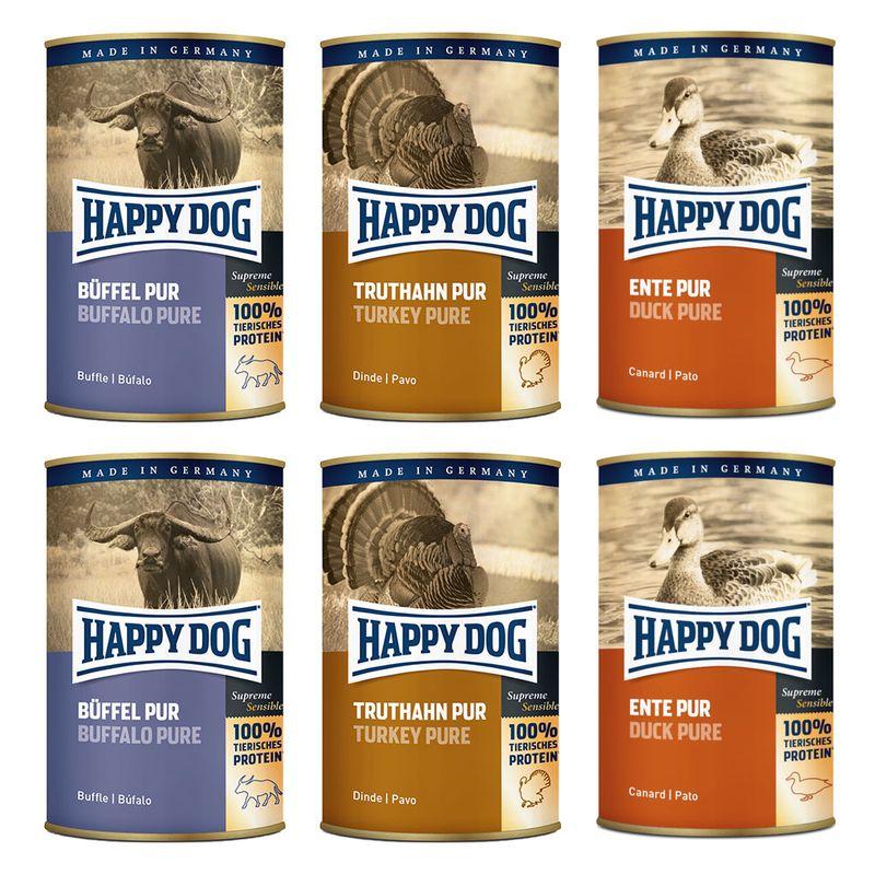 Bitiba Provalo Happy Dog Pur Mix Sensible 6 x 400 g Alimento umido per cani Offerta Pasqua